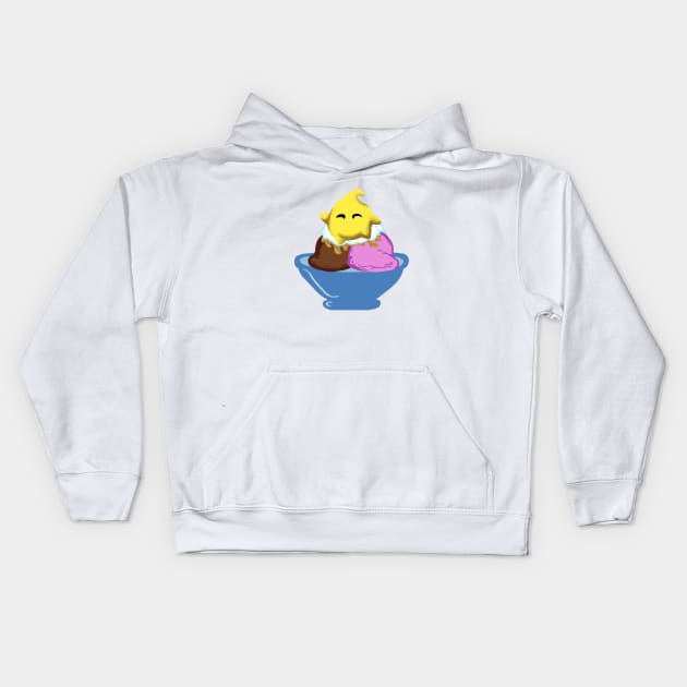 Luma Ice Cream Kids Hoodie by PickFairy